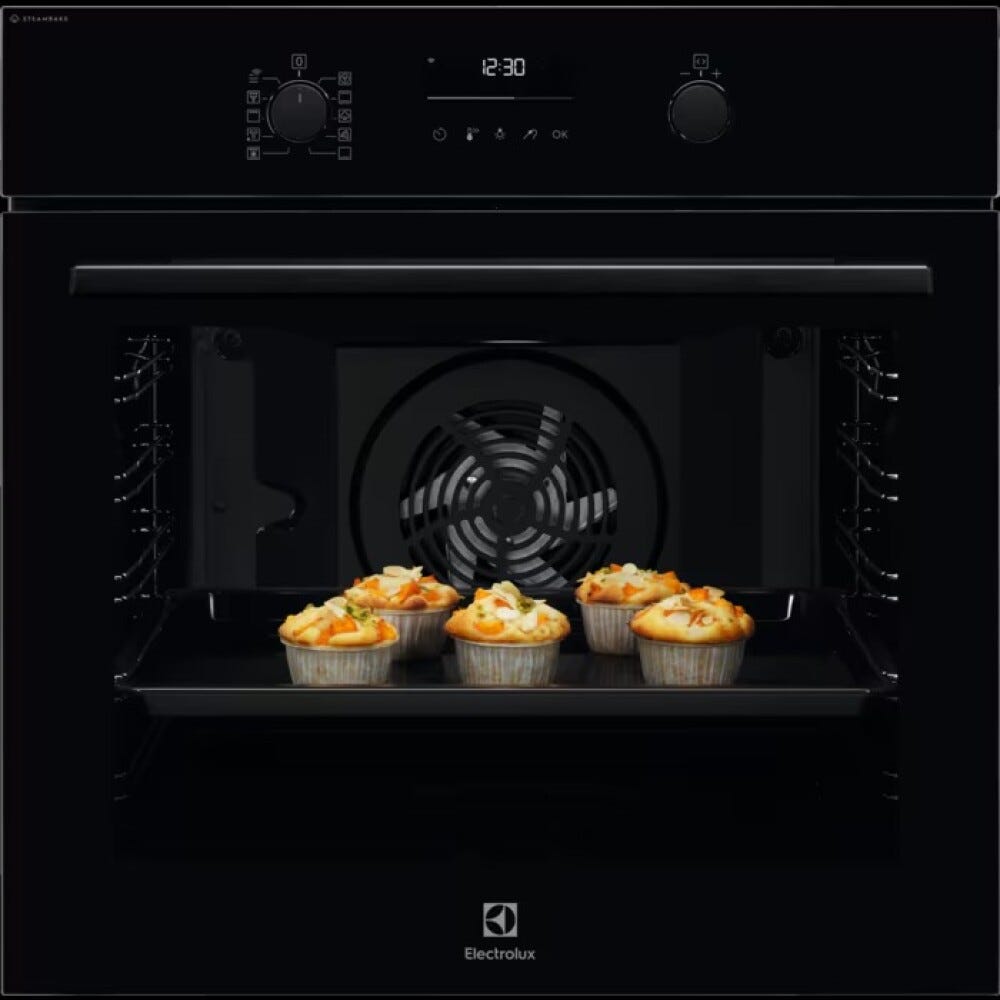 Electrolux EOD6P77WZ SteamBake 600 Forno elettrico pirolitico cm. 60 - nero