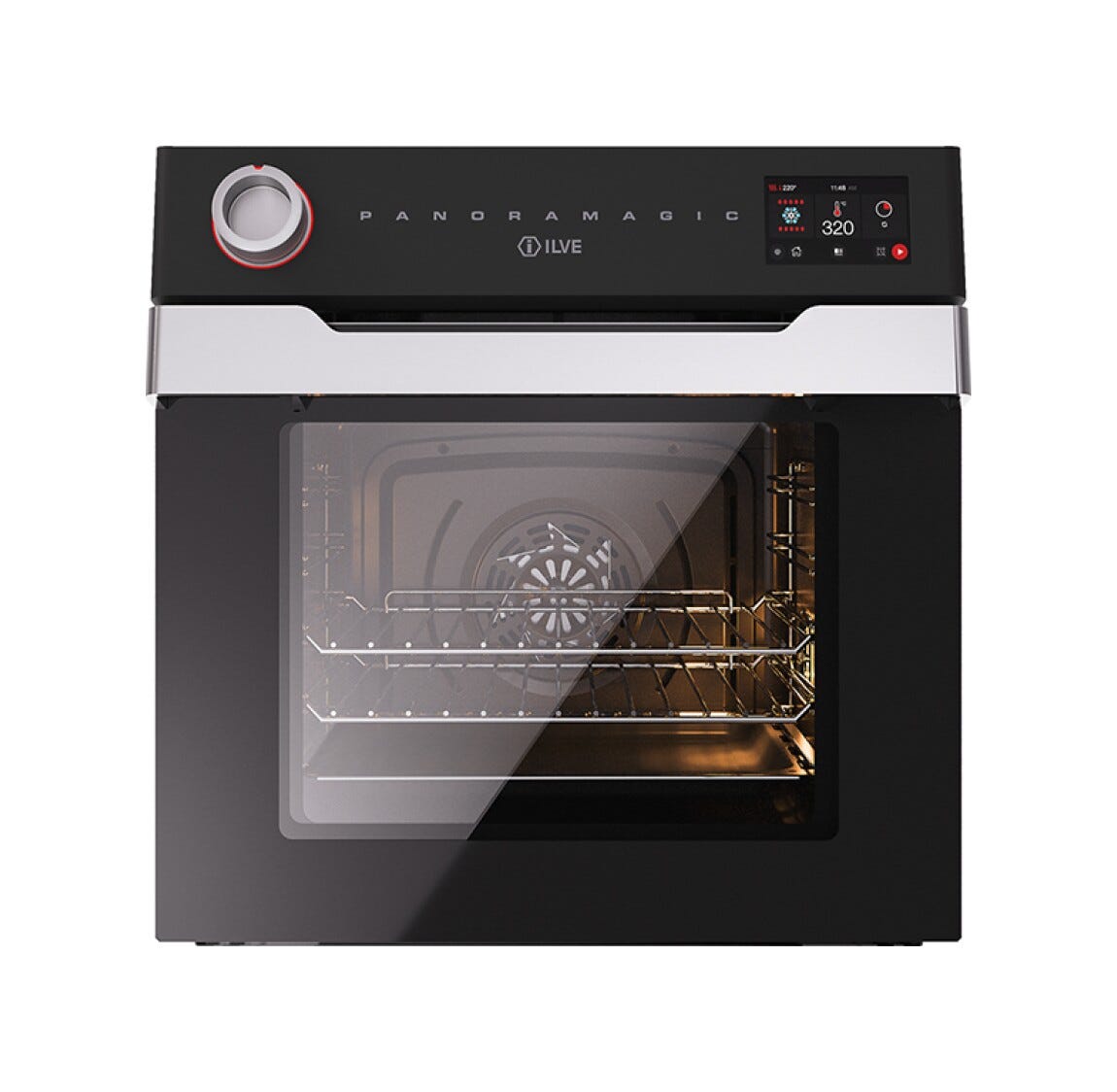 ILVE OV60PMT3-MK Panoramagic Forno elettrico multifunzione cm 60 - nero opaco