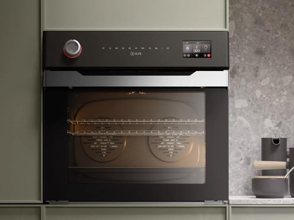ILVE OV60PMT3-MK Panoramagic Forno elettrico multifunzione cm 60 - nero opaco
