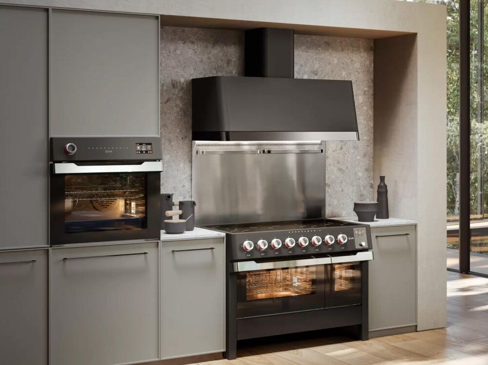 ILVE OV30PMT3-MK Panoramagic Forno elettrico multifunzione cm 76 - black matt