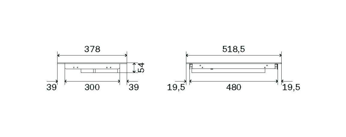 ILVE HCBI382TC Piano cottura a induzione cm 38 - vetroceramica nero