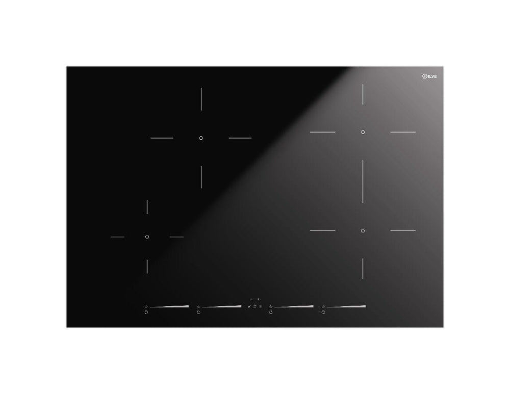 ILVE HCBI754TC Piano cottura a induzione cm 75 - vetroceramica nero