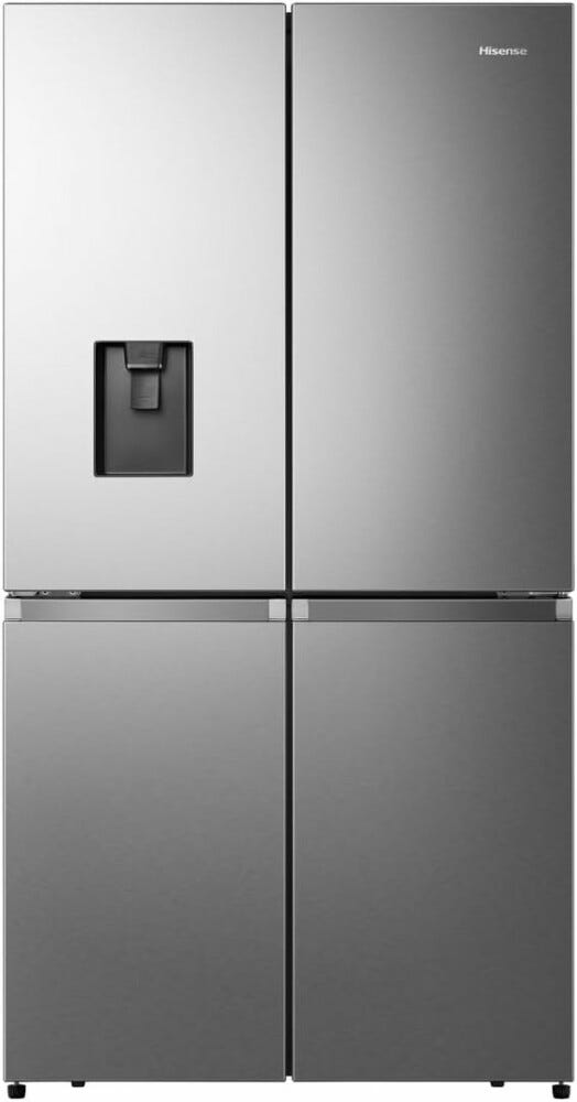 Hisense RQ758N4SWSE Frigorifero con congelatore 4 porte - cm. 91 h. 179 - lt. 606 - grigio