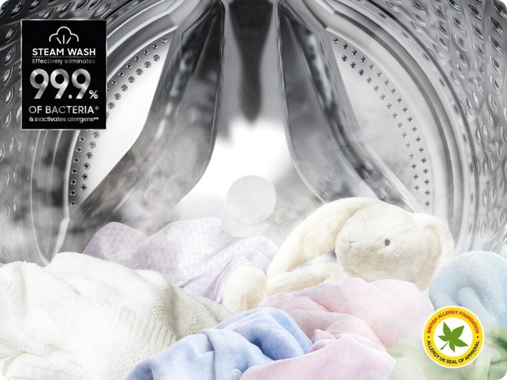 Samsung WW11DB7B94GEU3 BESPOKE AI™ Lavatrice cm. 60 - capacità 11 kg - bianco