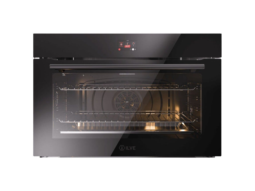 ILVE OV91GT31 Professional Plus Forno elettrico multifunzione cm 90 - vetro nero