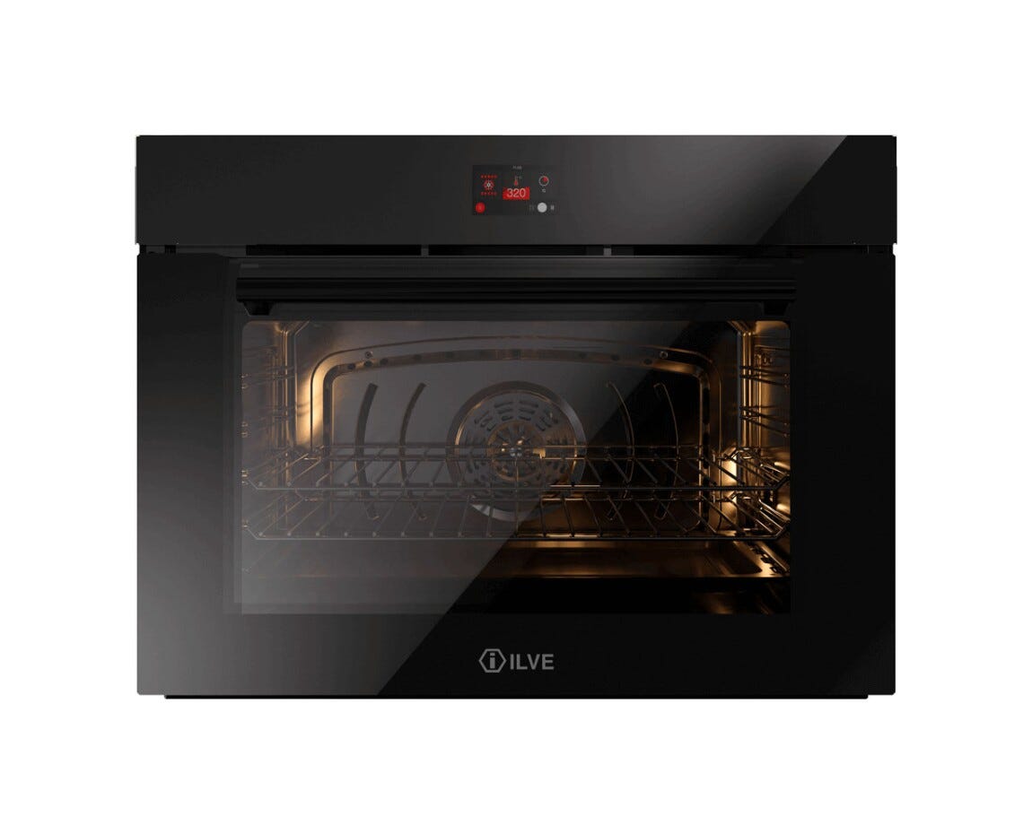 ILVE OV80GT31 Professional Plus Forno elettrico multifunzione cm 80 - vetro nero