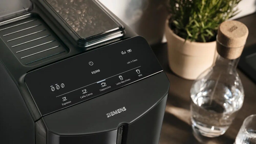 Siemens TF301E19 eq300 Macchina per caffè automatica - nero