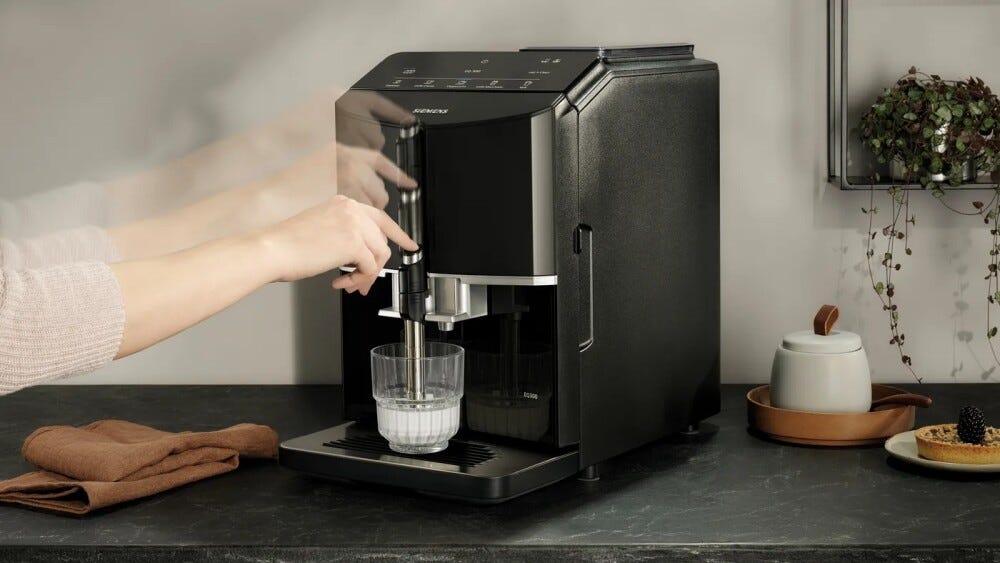 Siemens TF301E19 eq300 Macchina per caffè automatica - nero