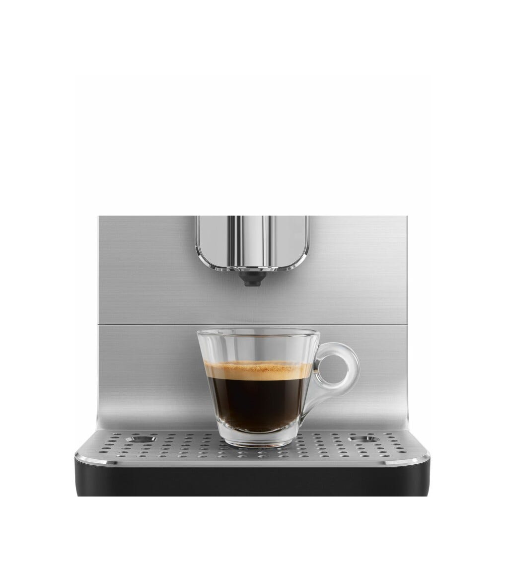 Smeg Selection BCC13BLMEU Macchina da caffè automatica con sistema latte - nero opaco