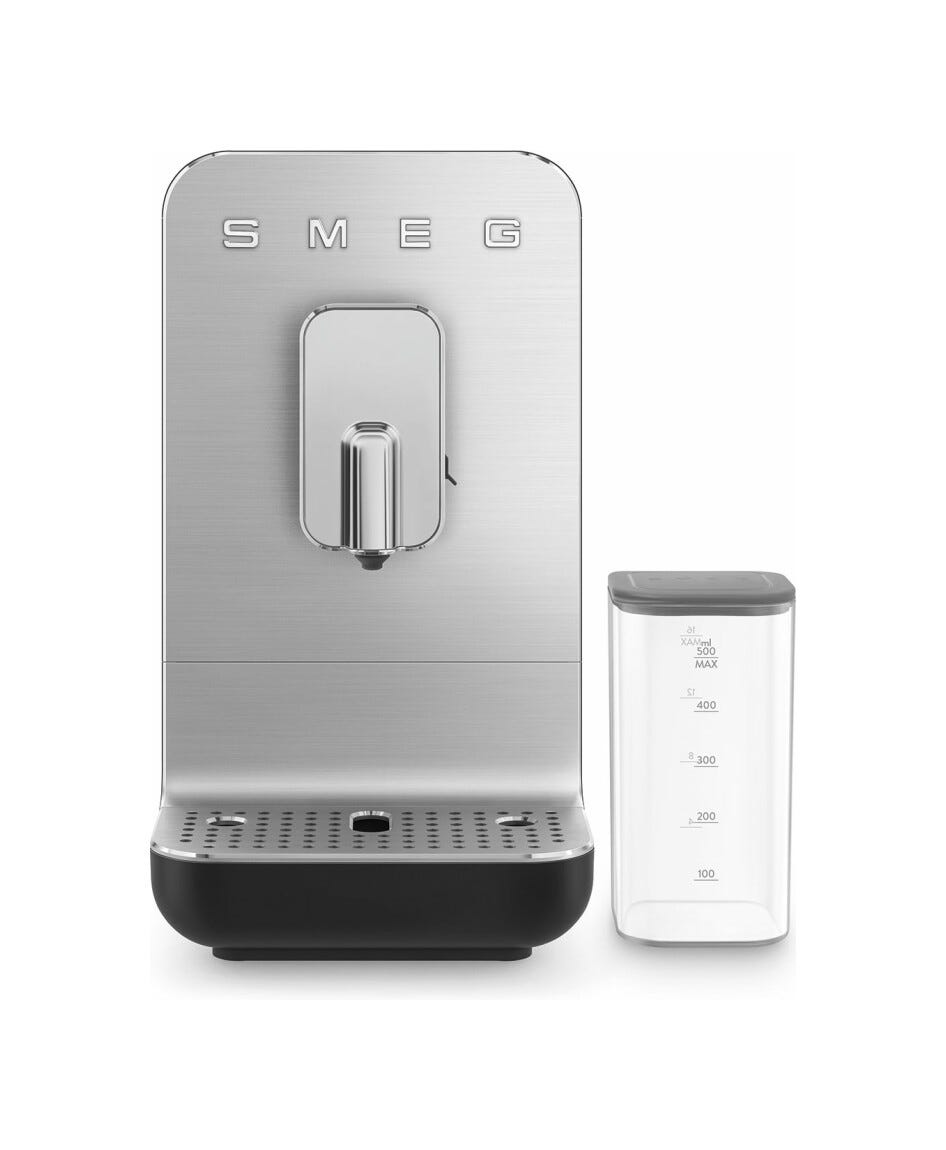 Smeg Selection BCC13BLMEU Macchina da caffè automatica con sistema latte - nero opaco