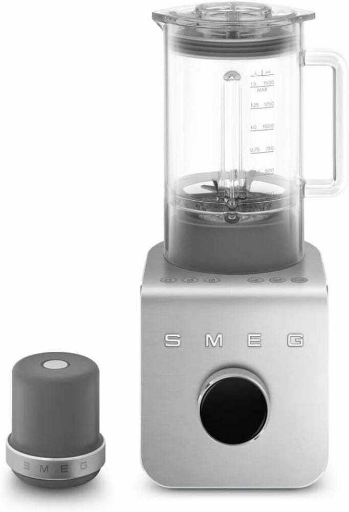 Smeg Selection BLC02EGMEU Frullatore ad alte prestazioni con pompa sottovuoto - verde smeraldo