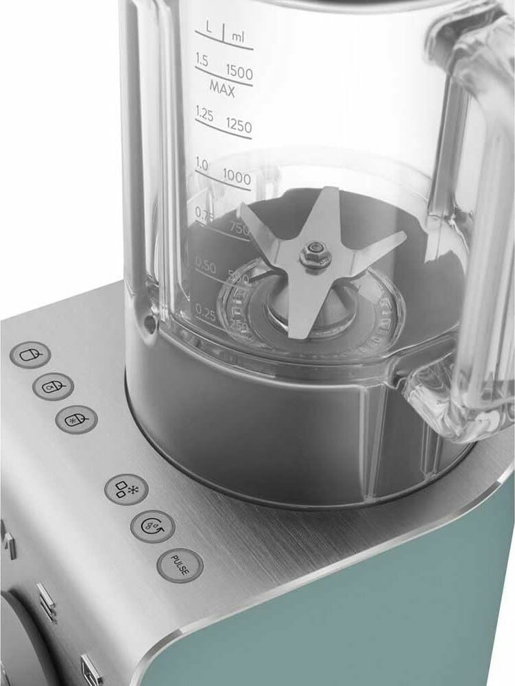 Smeg Selection BLC02EGMEU Frullatore ad alte prestazioni con pompa sottovuoto - verde smeraldo