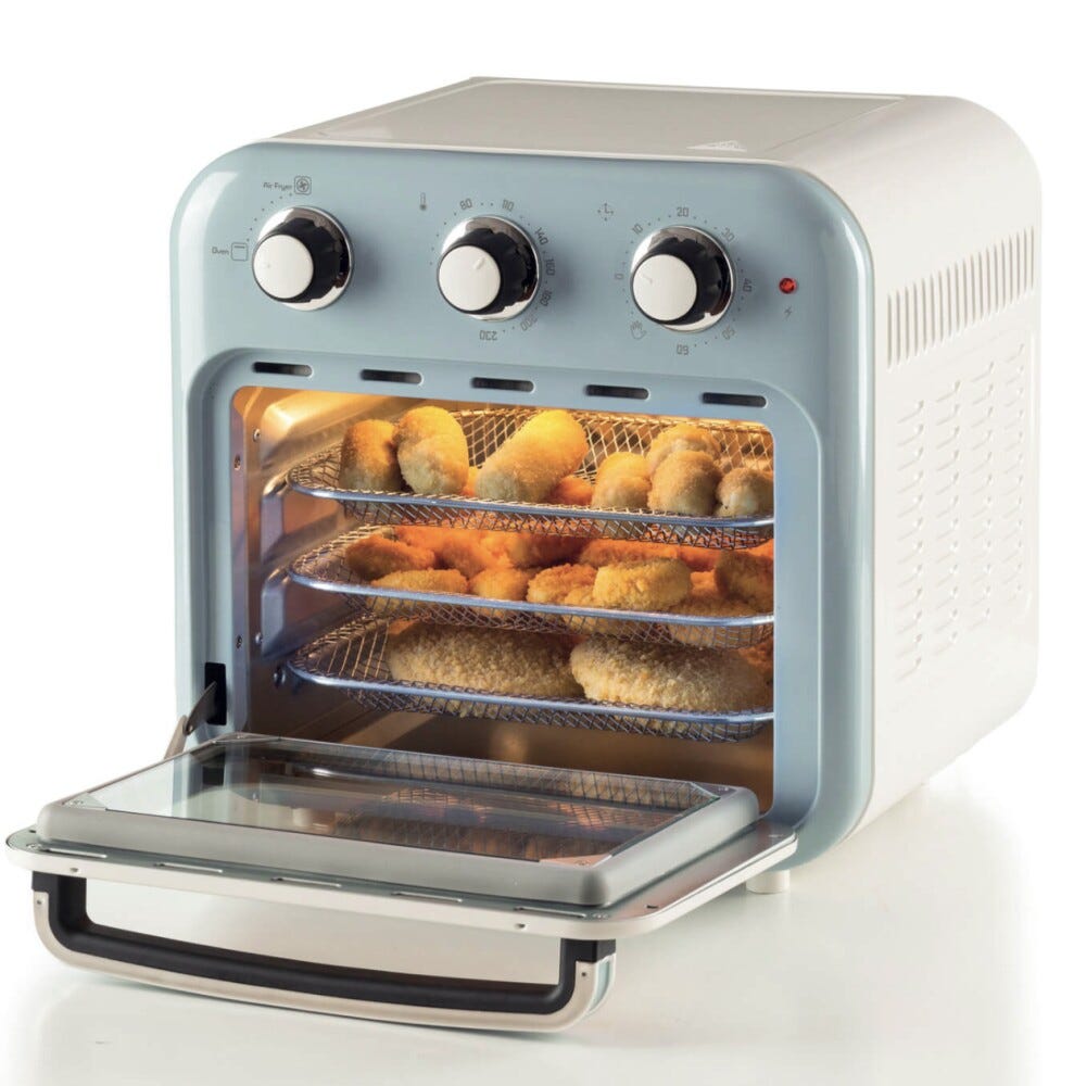 Ariete 4632/05 Friggitrice ad aria + forno 16 lt - celeste