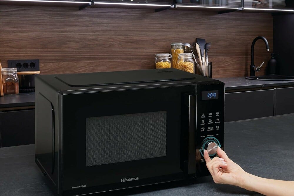 Hisense H23MOBSD1HG Forno a microonde con grill cm. 48 - nero