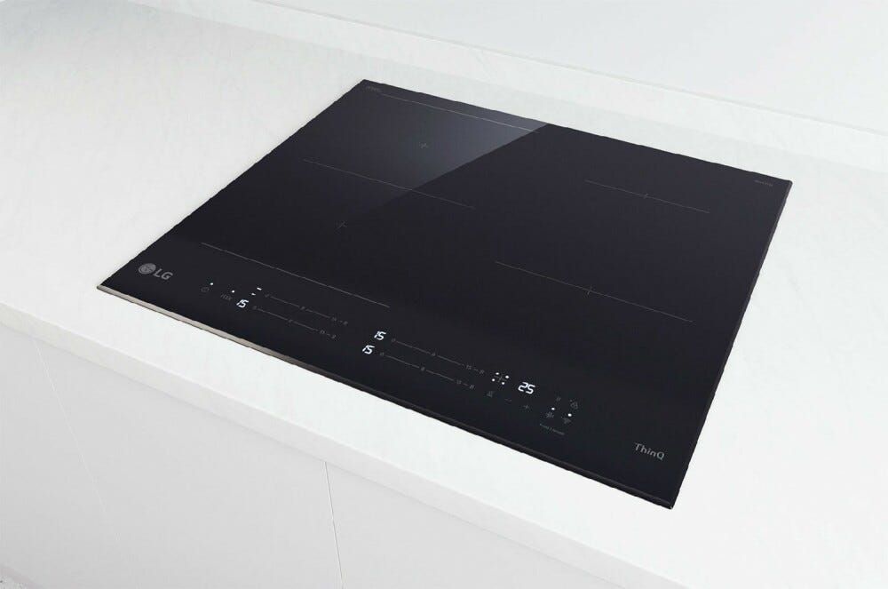 LG CBIZ2435B Piano cottura a induzione cm. 60 - vetroceramica nero
