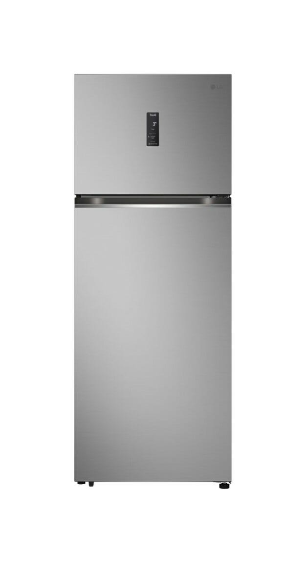 LG GTBV44PYBKD Frigorifero con congelatore a libera installazione - cm. 70 h. 185 - lt. 461 - argento