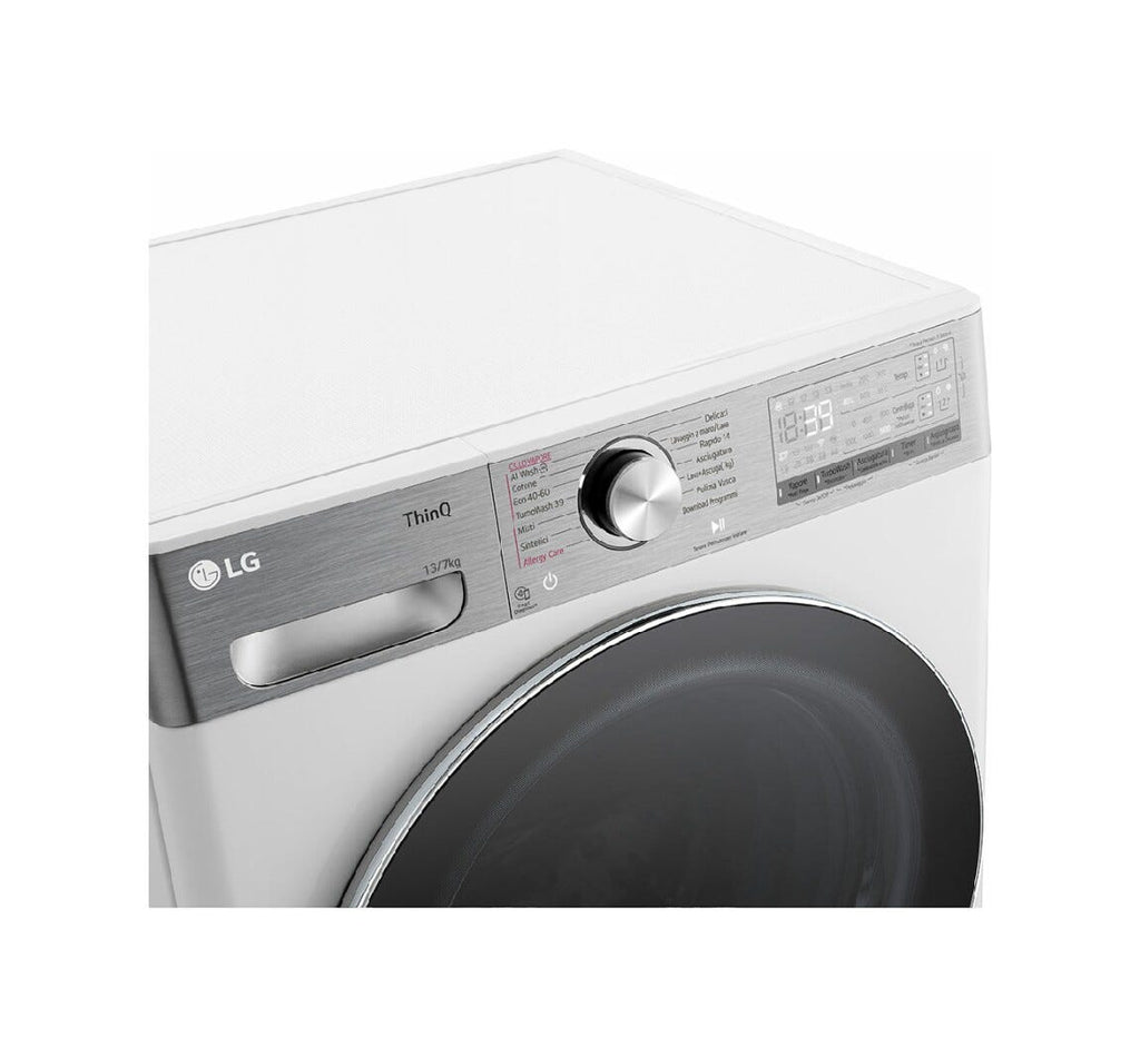 LG D4R9513TPWC Lavasciuga cm. 60 - lavaggio 13 kg - asciugatura 7 kg - bianco