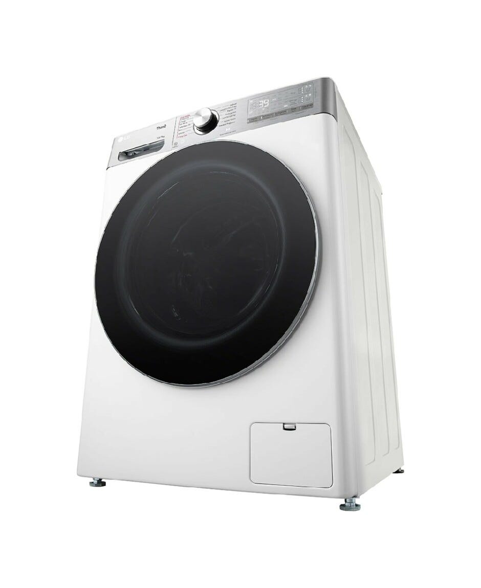 LG D4R9513TPWC Lavasciuga cm. 60 - lavaggio 13 kg - asciugatura 7 kg - bianco