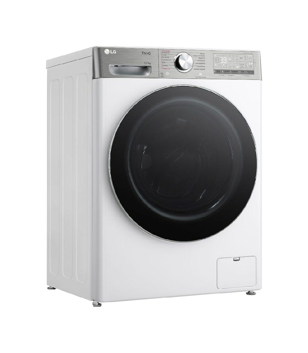 LG D4R9513TPWC Lavasciuga cm. 60 - lavaggio 13 kg - asciugatura 7 kg - bianco