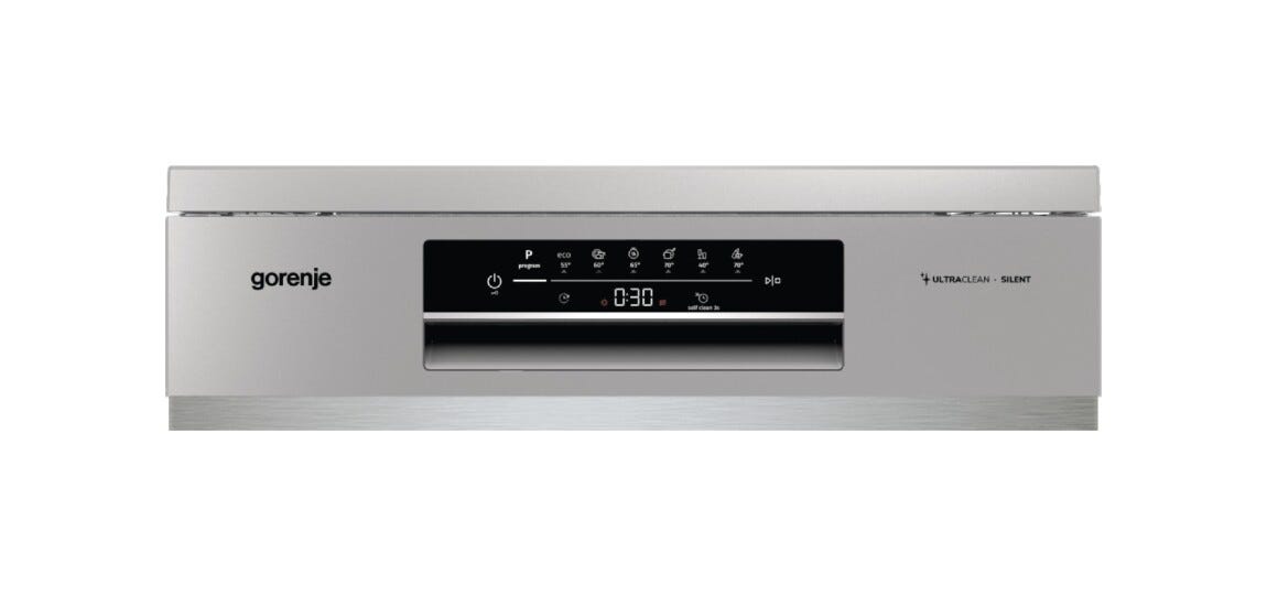 Gorenje GS643E90X Lavastoviglie a libera installazione cm. 60 - 16 coperti - argento