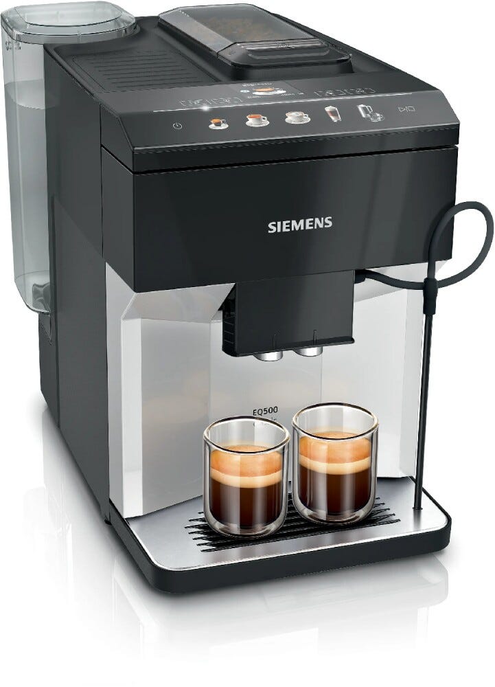 Siemens TP511D01 eq500 Macchina per caffè automatica - silver/nero