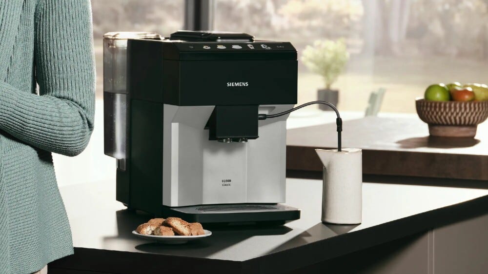 Siemens TP511D01 eq500 Macchina per caffè automatica - silver/nero