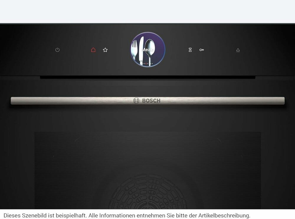 Bosch HRG7764B1 8 Forno a vapore pirolitico cm 59 - nero