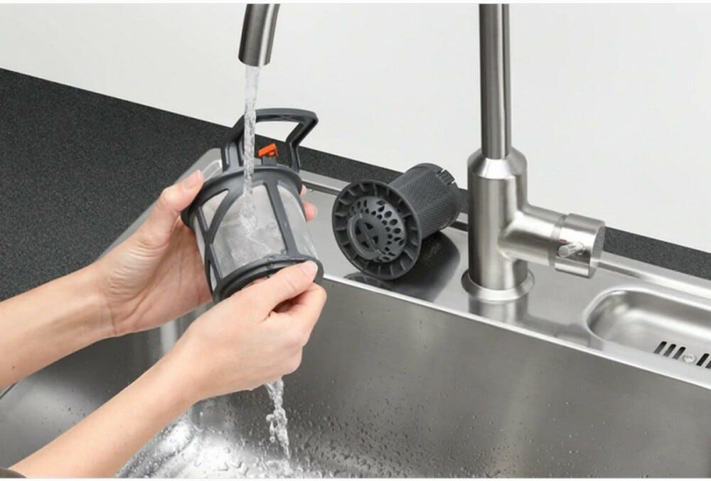 AEG FSE72517P Serie 6000 SatelliteClean® Lavastoviglie integrata totale cm. 45 - 10 coperti