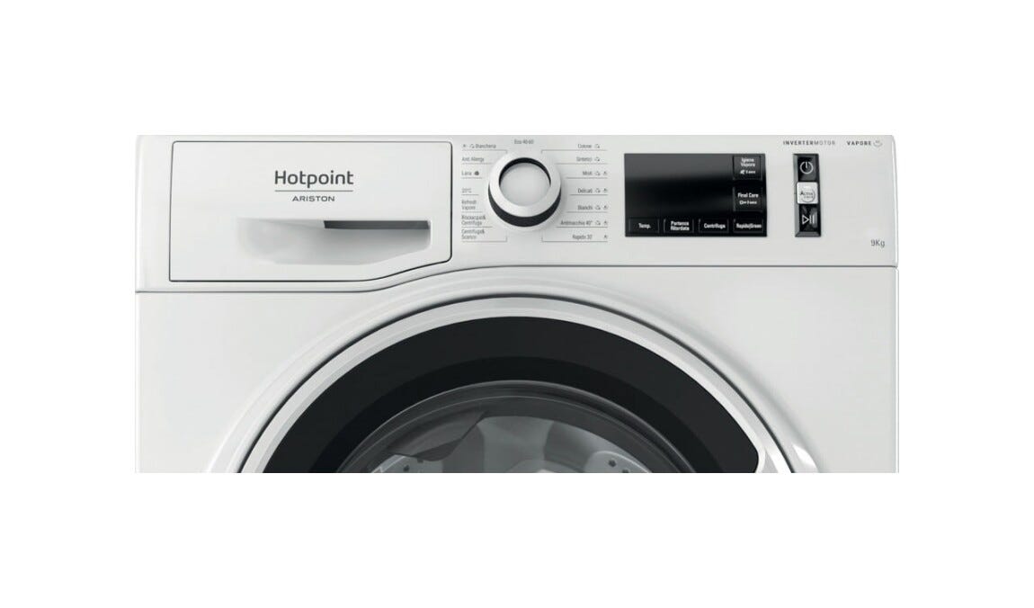 Hotpoint Ariston NG98W IT Lavatrice cm. 60 - capacità 9 kg - bianco