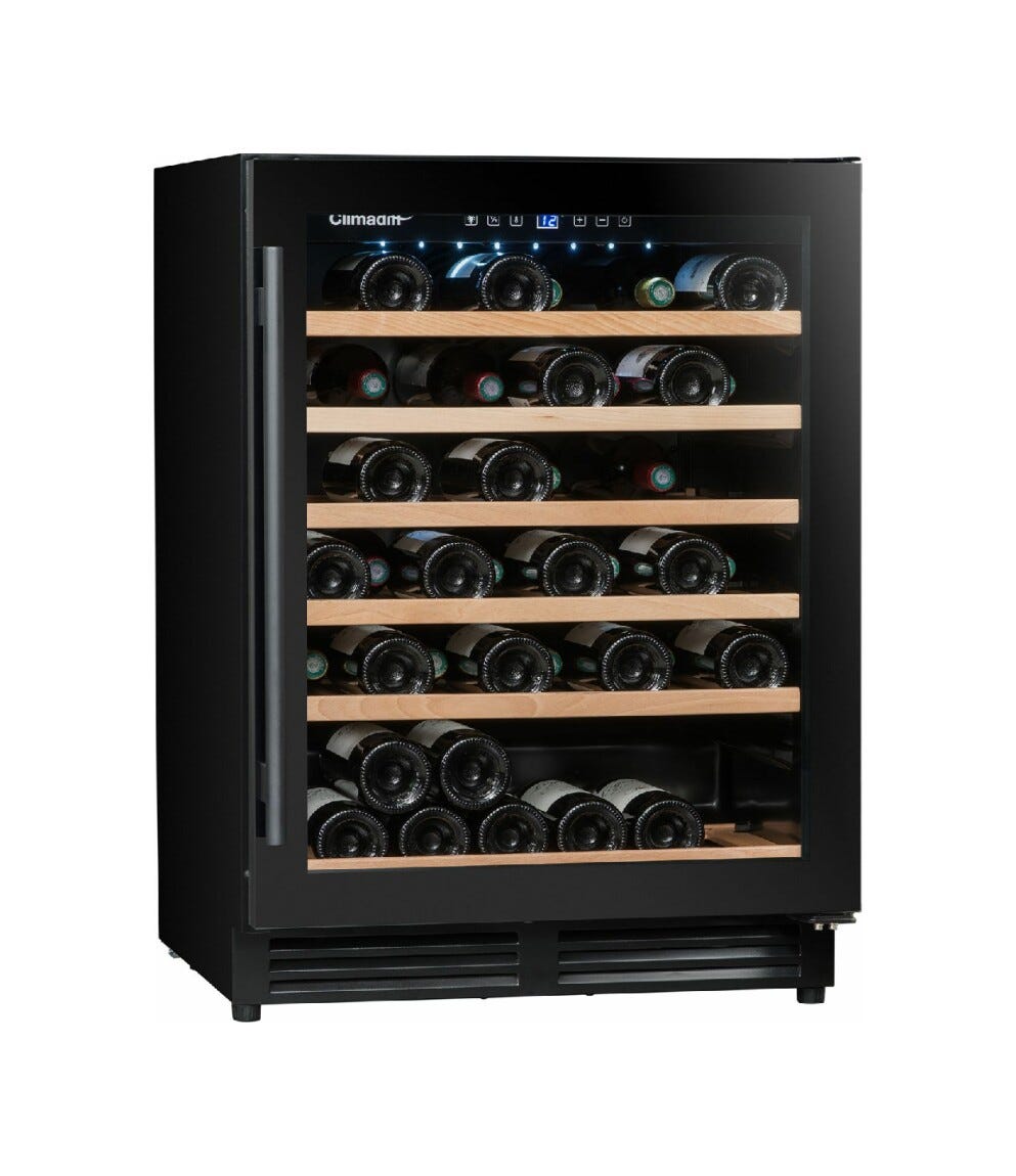 Avintage CBU51S2B Cantina vini da incasso cm. 60 - 51 bottiglie - nero