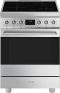 Smeg C6IMXM2 Classica Cucina da accosto cm. 60x60 - 4 zone induzione + 1 forno elettrico - inox