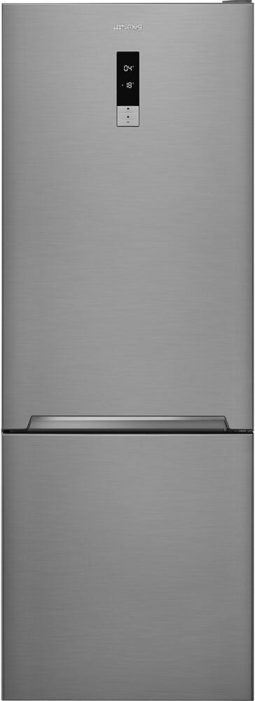 Smeg FC48XDNE Frigorifero con congelatore a libera installazione cm. 70 h. 192 - lt. 481 - Pet Inox Look