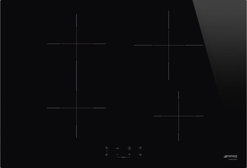 Smeg SI1B2742D Universale Piano cottura a induzione cm. 70/75 - vetroceramica nero