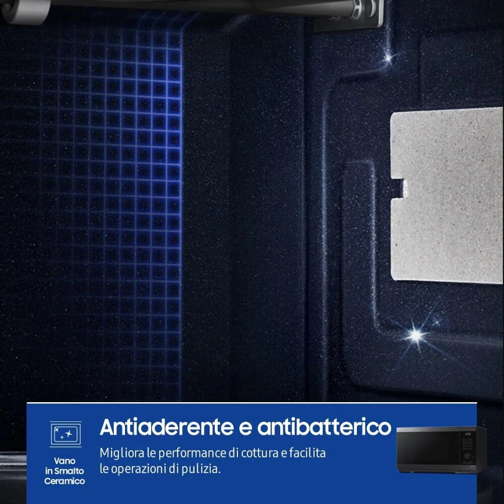 Samsung MG32DG4524CGE1 Forno microonde cm. 52 - nero