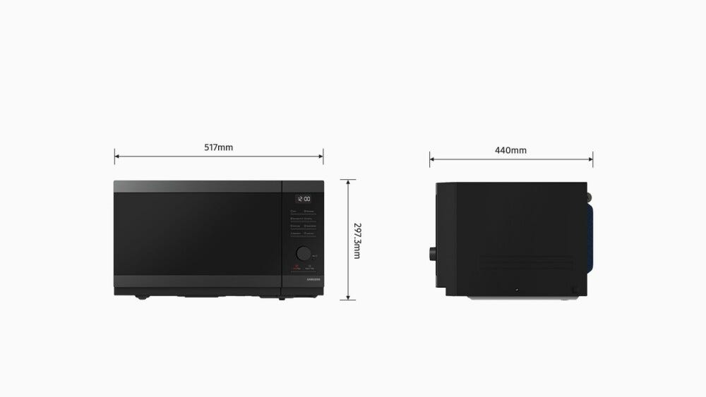 Samsung MG32DG4524CGE1 Forno microonde cm. 52 - nero