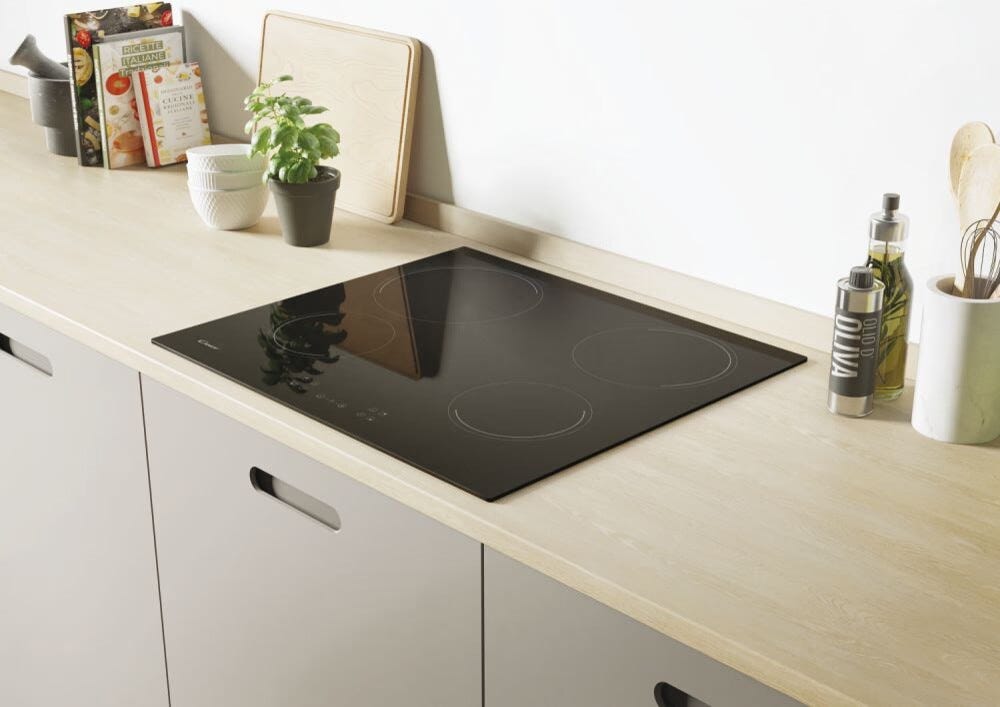 Candy CH64CCB/4U2 Idea Piano cottura a induzione cm. 59 - vetroceramica nero