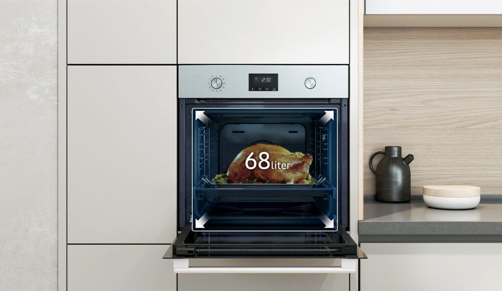 Samsung NV68A1170BS/EF Forno elettrico pirolitico cm. 60 - inox