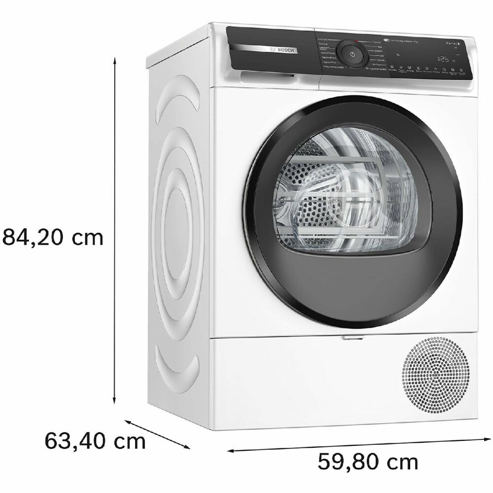 Bosch WQH245B0IT 6 Asciugatrice cm. 60 - capacità - 9 kg - bianco
