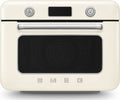 Smeg Selection COF01CREU 50'S Style Forno combinato a vapore da appoggio cm. 50 - panna lucido