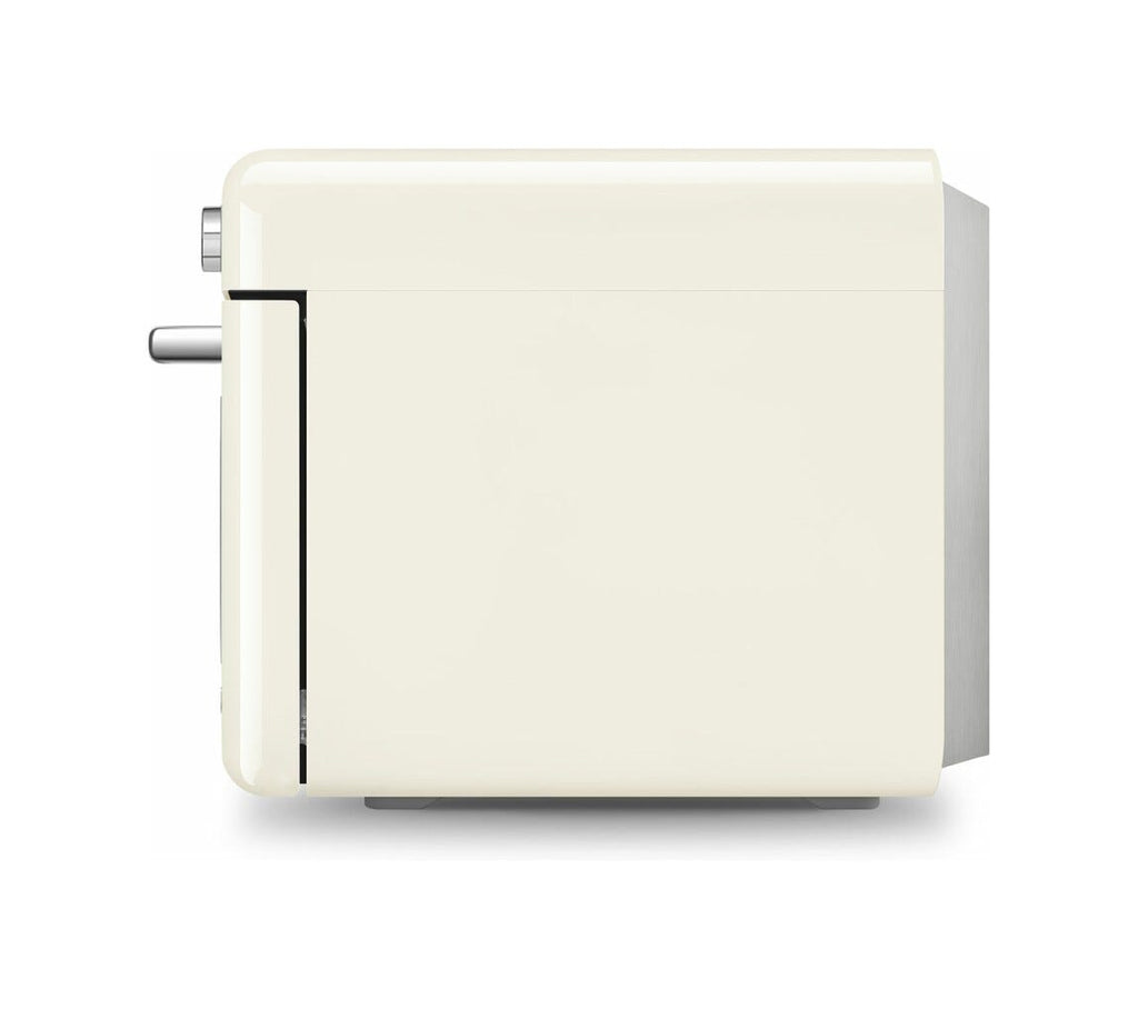 Smeg Selection COF01CREU 50'S Style Forno combinato a vapore da appoggio cm. 50 - panna lucido