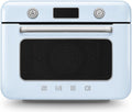 Smeg Selection COF01PBEU 50'S Style Forno combinato a vapore da appoggio cm. 50 - azzurro lucido