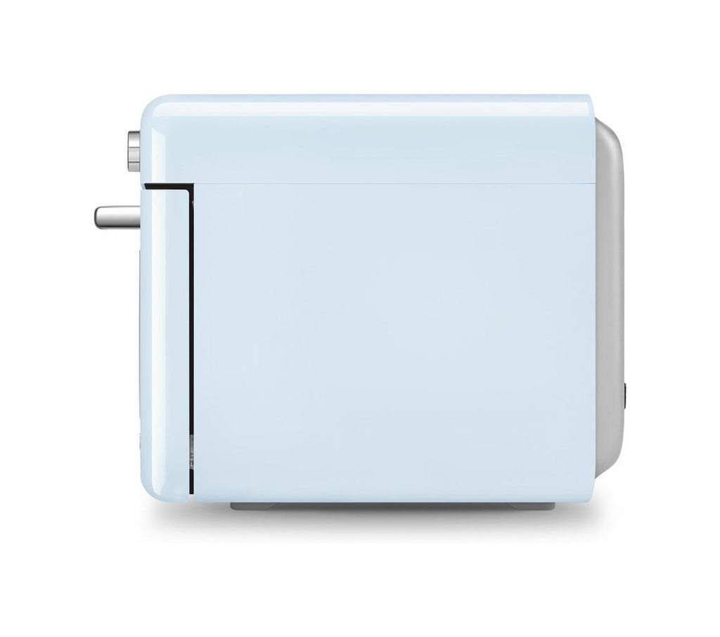 Smeg Selection COF01PBEU 50'S Style Forno combinato a vapore da appoggio cm. 50 - azzurro lucido