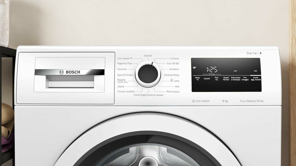 Bosch WAN28208II 4 Lavatrice cm. 60 - capacità 8 kg - bianco