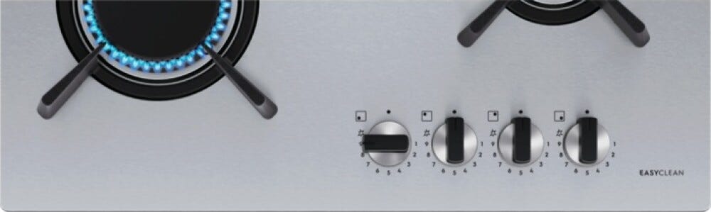 Electrolux KGU643723Z Serie 700 Ultraflat line Piano cottura a gas cm. 60 - inox