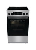 Gorenje GECS5C70XPA Cucina da accosto cm. 50 - 4 zone elettriche - 1 forno elettrico - inox/nero