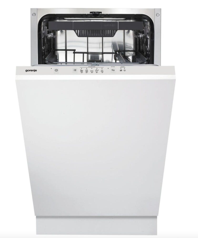 Gorenje GV520E10S Lavastoviglie integrata totale cm. 45 - 11 coperti
