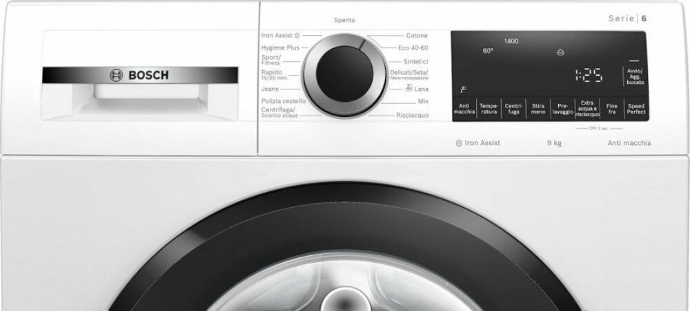 Bosch WGG244Z0IT 6 Lavatrice cm. 60 - capacità 9 kg - bianco