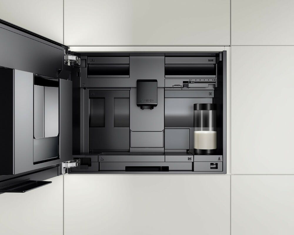 Bosch CTL9181B0 8 Macchina da caffè da incasso cm. 59 - nero