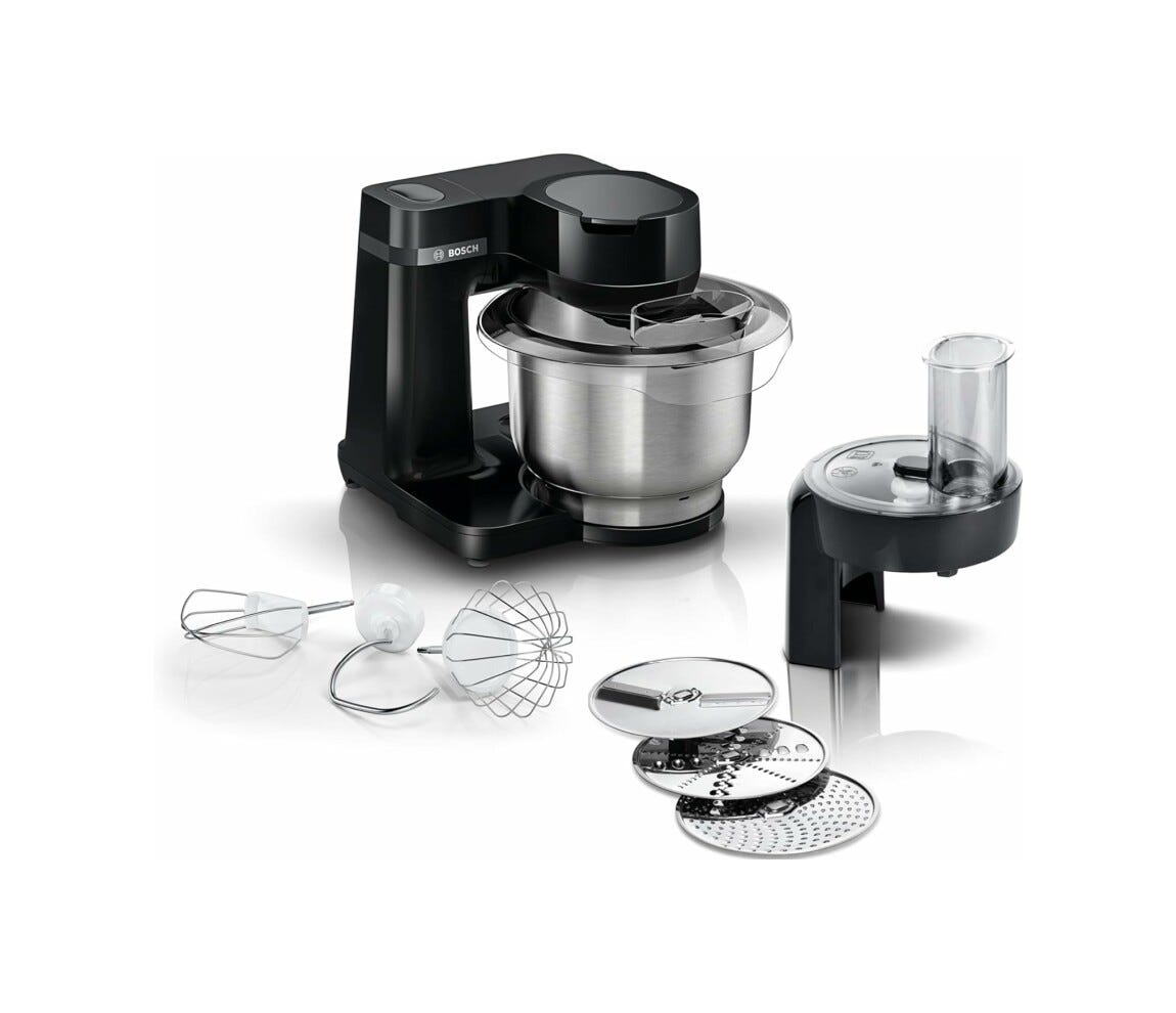 Bosch MUMS2EB01 MUM Serie 2 Robot da cucina multifunzione - 3,8 lt - nero