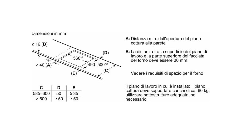 Siemens EH631HEB1E iq100 Piano cottura a induzione cm 60 - vetroceramica nero